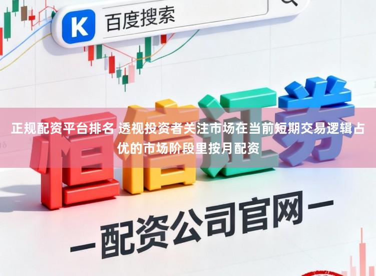 正规配资平台排名 透视投资者关注市场在当前短期交易逻辑占优的市场阶段里按月配资
