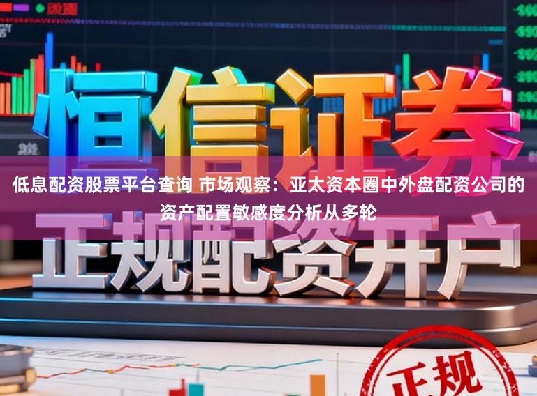 低息配资股票平台查询 市场观察：亚太资本圈中外盘配资公司的资产配置敏感度分析从多轮