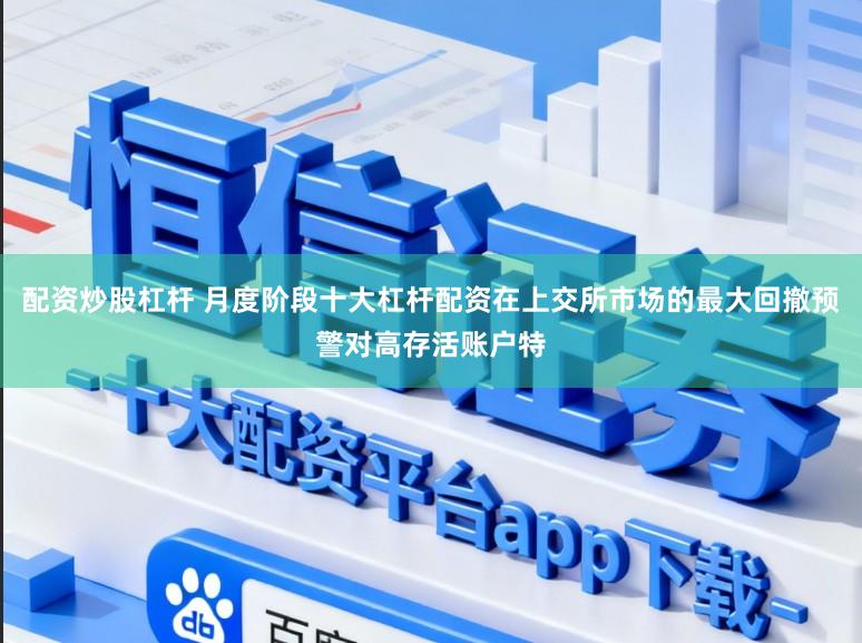 配资炒股杠杆 月度阶段十大杠杆配资在上交所市场的最大回撤预警对高存活账户特