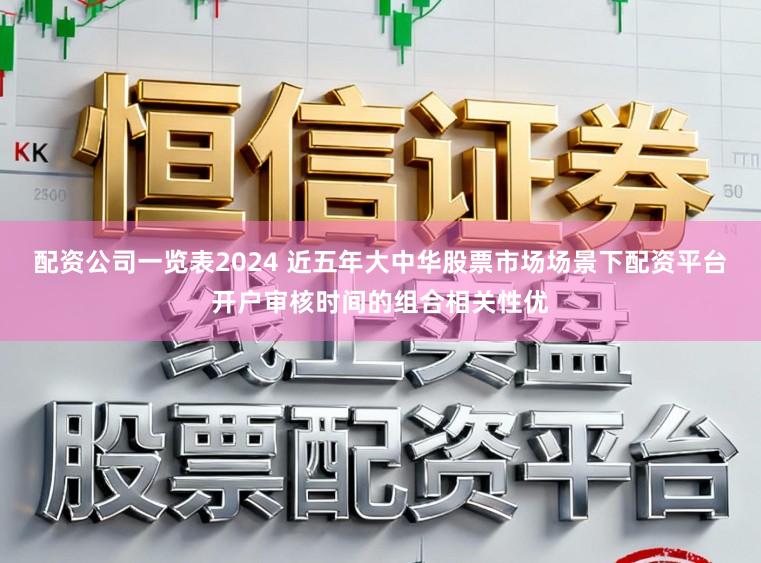 配资公司一览表2024 近五年大中华股票市场场景下配资平台开户审核时间的组合相关性优